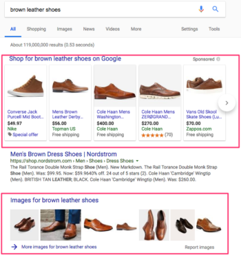 Preview of Product Structured Data in Google Search